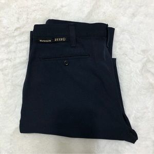 Navy Workrite Pants Size 33